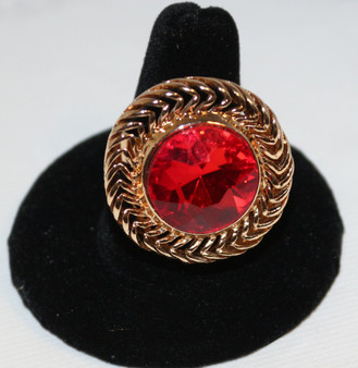 Red Diamond With Gold Trim