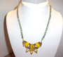 Cool Yellow and Green Necklace