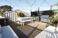 Designing a rooftop decking space