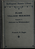 Plain Village Sermons by Francis E. Paget