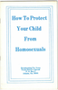 How to Protect Your Child From Homosexuals