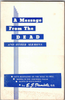 A Message From the Dead and Other Sermons by E. J. Daniels