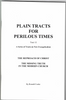 Plain Tracts for Perilous Times Tract 12 by Ronald Cooke