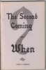 The Second Coming. When? By James A. Hubbard