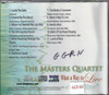 What A Way To Live - The Masters Quartet CD