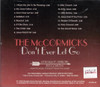 The McCormicks "Don't Ever Let Go" CD 2003