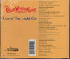 Leave The Light On CD