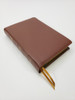 Notetakers Bible, Midsize, KJV (Brown Calfskin Leather)