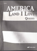America Land I Love Quizzes A Beka Book