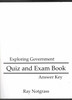 Exploring Government Quiz and Exam Book with Answer Key from Ray Notgrass