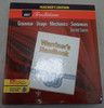 Warriner's Handbook Grammar-Usage-Mechanics-Sentences Second  Course Teacher's Edition