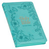 Deluxe Gift Bible, w/ zipper, KJV (Imitation, Teal)