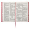Kids Bible, KJV (Imitation, Pink w/ Hearts)