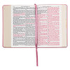Large Print Compact Bible - KJV (Imitation, Pink)