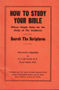 How to Study Your Bible, byDeHaan [RARE], 1950.