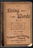 Living Words No. 3 1932 Songbook Published by The Teacher's Music Publishing Company