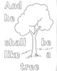 Psalm 1 Coloring Book