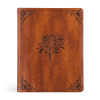 Notetaking Bible, Large Print, Vienna Theme, KJV (Imitation, Brown)