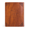 Notetaking Bible, Large Print, Vienna Theme, KJV (Imitation, Brown)