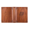 Notetaking Bible, Large Print, Vienna Theme, KJV (Imitation, Brown)