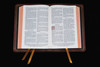 Canterbury Reference Bible, Full Yapp, KJV (Chestnut Calfskin Leather)