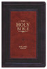 Study Bible, Large Print, KJV (Faux Leather, Tan and Brown two-tone)