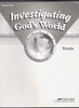 Investigating God's World 5 Student Tests (Fourth Edition) A Beka Book