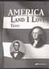 America Land I Love Student Tests A Beka Book