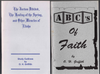 A Nice Lot of 2 Sermon Outline Books by O. H. Griffith including ABC's of Faith