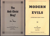 Lot of 2 Vintage Gospel Booklet by Bro. Maze Jackson Modern Evils
