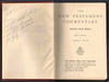 The New Testament Commentary Salvation Army Edition With a Preface by General Booth