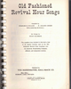 Old Fashioned Revival Hour Songs, No.1  Songbooks compiled by Charles E Fuller. et al