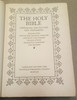 The 1949 Bruce Rogers World Bible King James Version from World Publishing with Making of World Bible Supplement