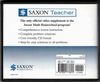 Saxon Algebra 1 Homeschool Teacher CD-ROM Lesson and Test CDs Package (Third Edition)