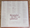 Reminded of His Goodness - Gary & Carol Vinyl