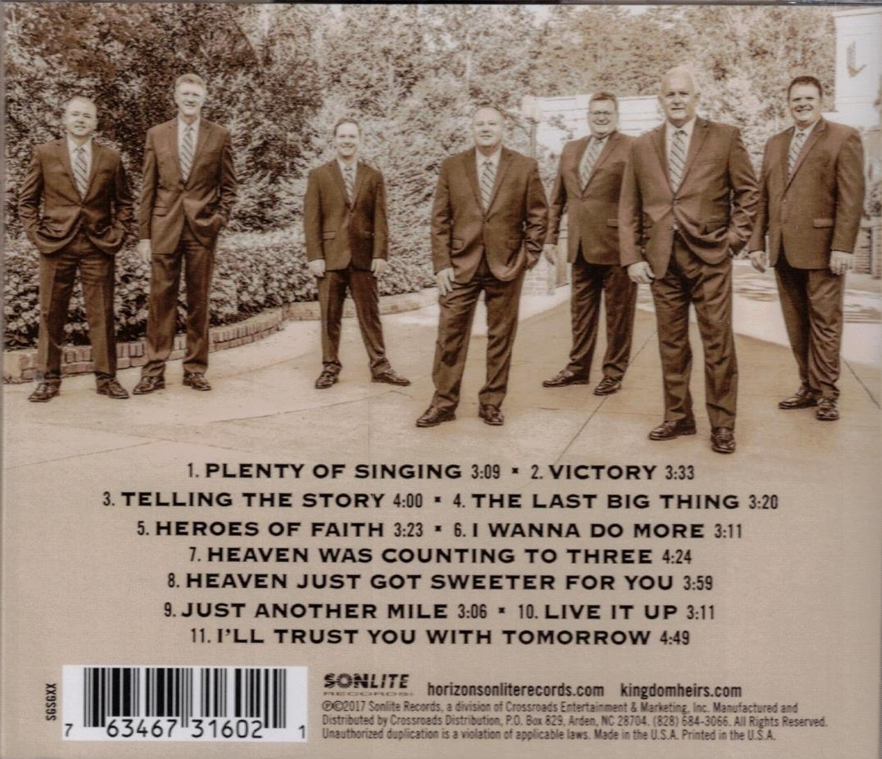 Kingdom Heirs Heaven Just Got Sweeter For You Kingdom Heirs - The Last Big Thing (2017) CD