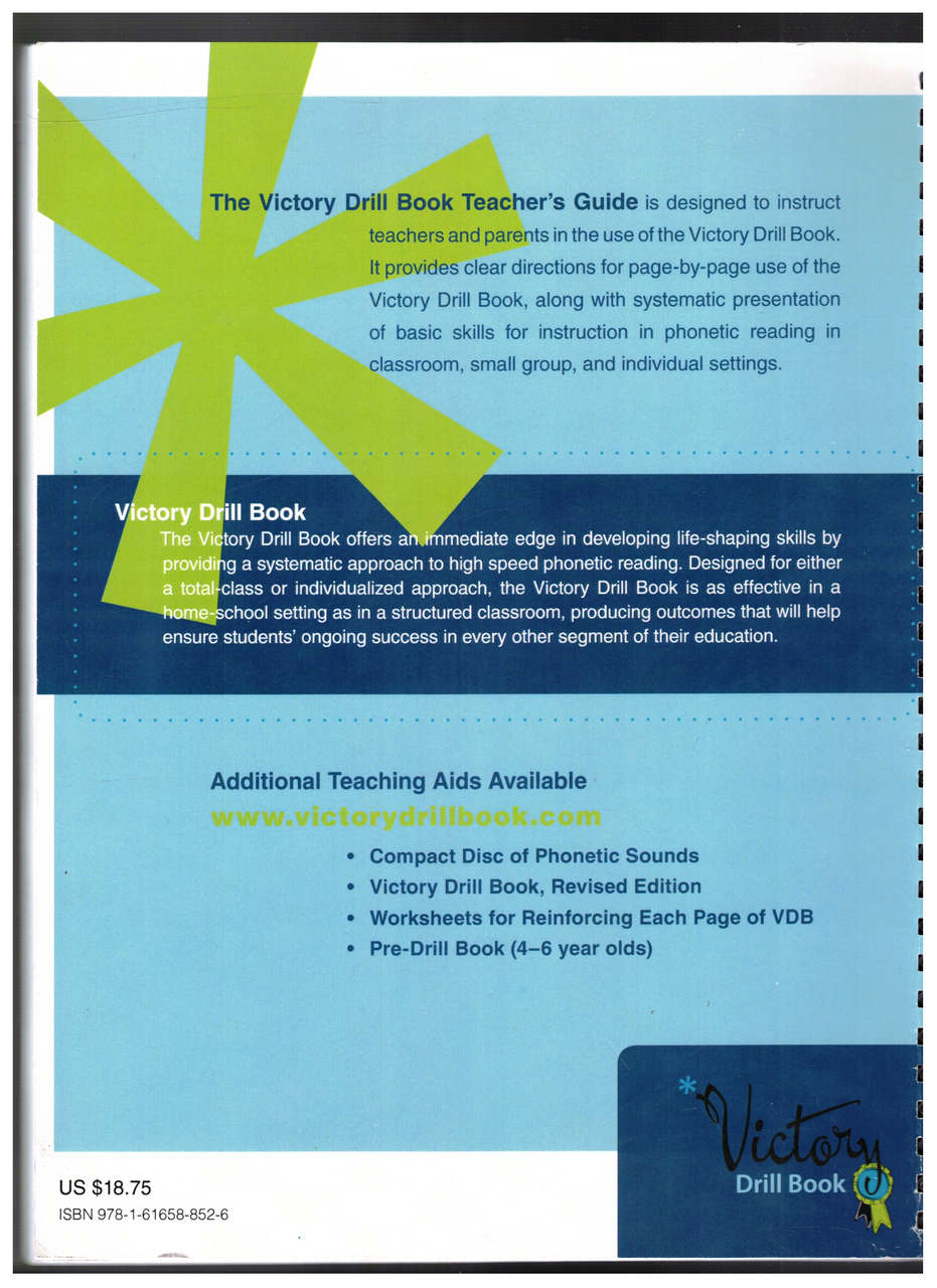 victory drill book teacher s guide by andrea carstensen