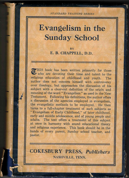Evangelism in the Sunday School by E. B. Chappell