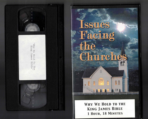 Issues Facing the Churches Video Series: Why We Hold to the KJV Bible by David Cloud