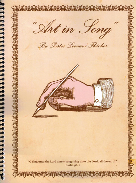 Songbook Art In Song, by Leonard Fletcher Songbook Art In Song, by Leonard Fletcher