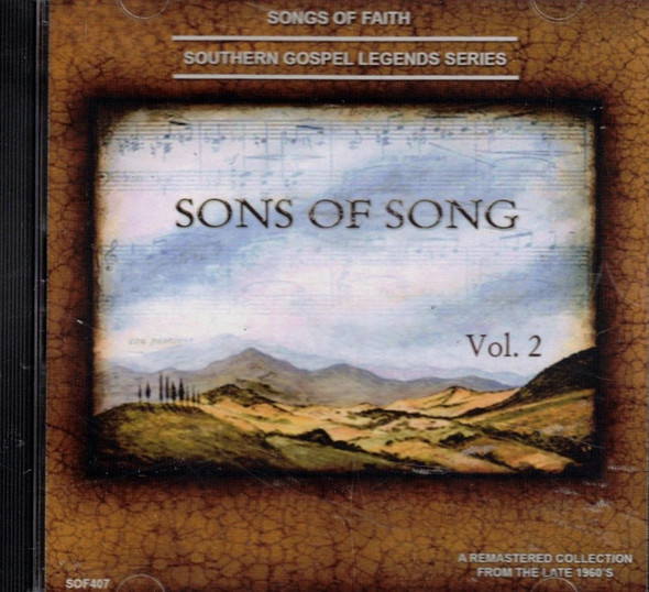 Sons of Song: Volume 2 (Southern Gospel Legends Series) CD