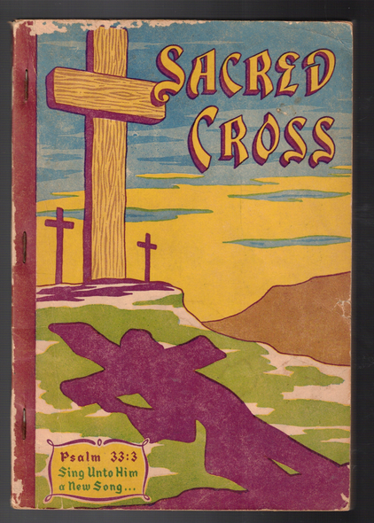 Sacred Cross 1950 Songbook Stamps Quartet Music