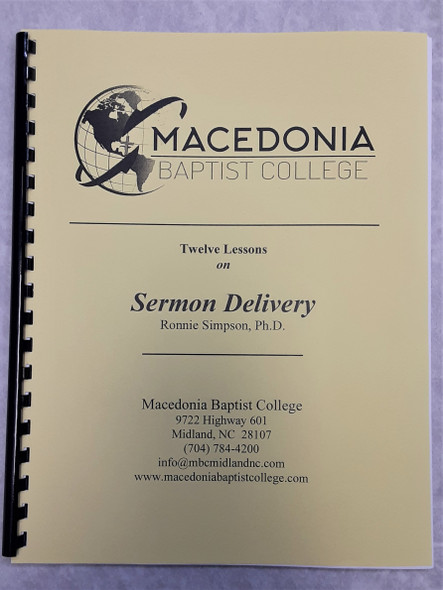 Sermon Delivery: Study Guide