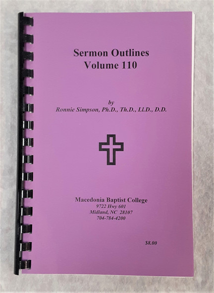 Sermon Outlines 110