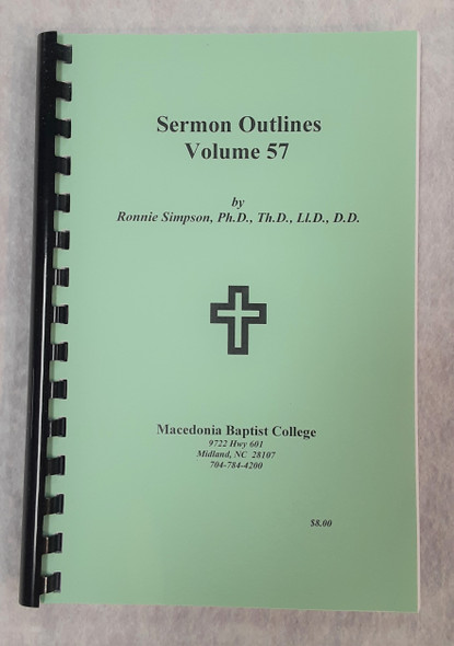 Sermon Outlines 57