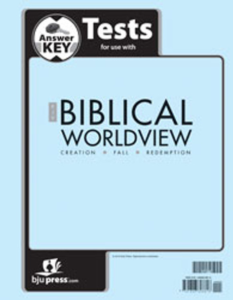 Biblical Worldview - Tests Answer Key (KJV)