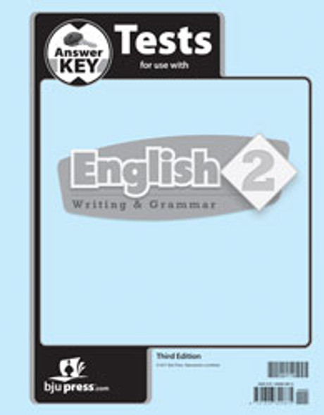 English 2 - Tests Answer Key (3rd Edition)