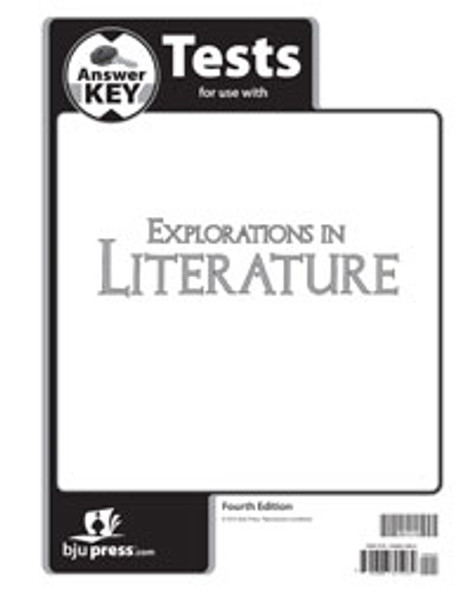 Explorations in Literature - Tests Answer Key (4th Edition)