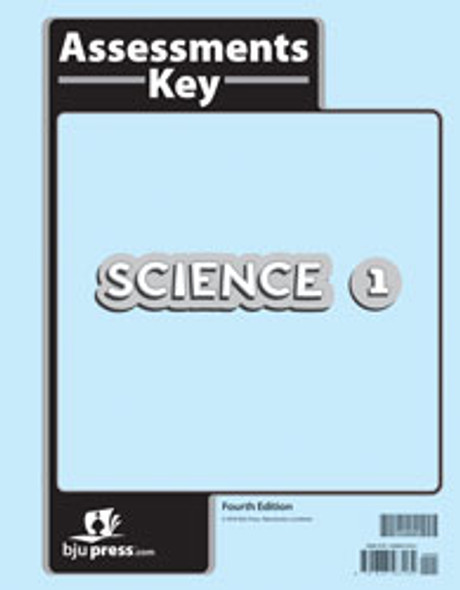 Science 1 - Assessments Answer Key (4th Edition)