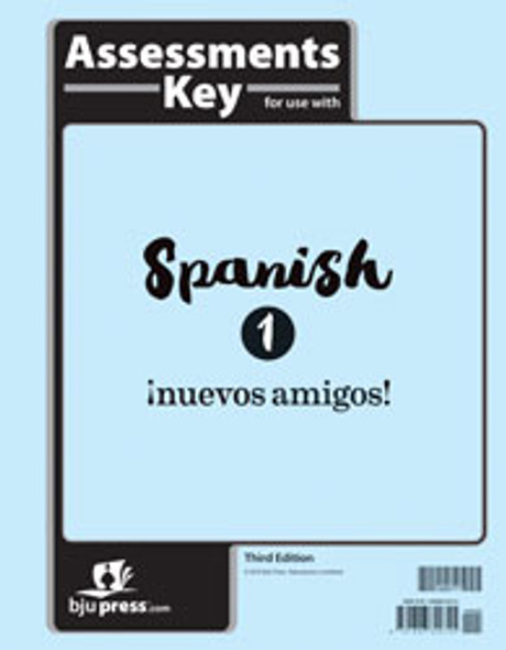 Spanish 1 - Tests Answer Key (3rd Edition)